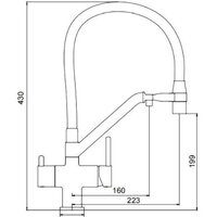 Смеситель Gappo G4398-85 - Превью изображения №2 — Интернет-магазин santehboom.by