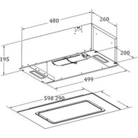 Кухонная вытяжка ZorG Santa 1060 60 S (черный) - Превью изображения №9 — Интернет-магазин santehboom.by