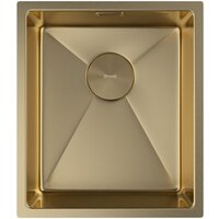 Кухонная мойка ZorG Zerox 38 U / IF PVD Gold - Превью изображения №3 — Интернет-магазин santehboom.by