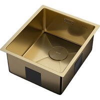 Кухонная мойка ZorG Zerox 38 U / IF PVD Gold - Превью изображения №2 — Интернет-магазин santehboom.by