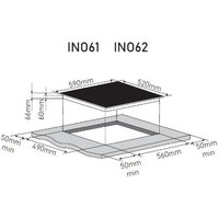 Варочная панель ZorG INO61 (черный матовый) - Превью изображения №4 — Интернет-магазин santehboom.by