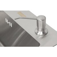 Кухонная мойка ARFEKA ECO AR мойка 500*500, коландер, дозатор SATIN - Превью изображения №5 — Интернет-магазин santehboom.by