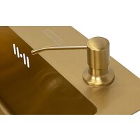Кухонная мойка ARFEKA ECO AR мойка 500*500, коландер, дозатор GOLD - Превью изображения №5 — Интернет-магазин santehboom.by