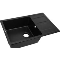 Кухонная мойка ZorG Apollo 78 (черный оникс) - Превью изображения №2 — Интернет-магазин santehboom.by