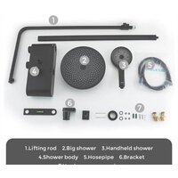 Душевая система  Gappo G2495-2 - Превью изображения №13 — Интернет-магазин santehboom.by
