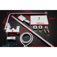 Душевая система  Gappo G2407-30 - Превью изображения №5 — Интернет-магазин santehboom.by