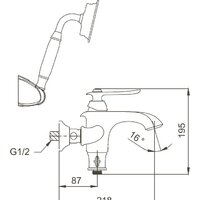 Смеситель Gappo G3269 - Превью изображения №2 — Интернет-магазин santehboom.by