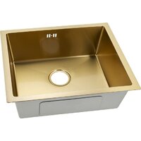 Кухонная мойка ARFEKA ECO AR 550*450 GOLD PVD NANO - Превью изображения №5 — Интернет-магазин santehboom.by