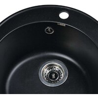 Кухонная мойка Wisent WR480-25 (оникс) - Превью изображения №2 — Интернет-магазин santehboom.by