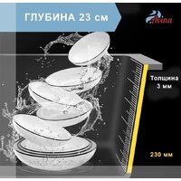 Кухонная мойка Avina HM6548 S PVD (графит) - Превью изображения №8 — Интернет-магазин santehboom.by