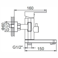 Смеситель Wisent W73216 - Превью изображения №2 — Интернет-магазин santehboom.by