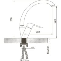 Смеситель Gappo G4150-8 - Превью изображения №2 — Интернет-магазин santehboom.by