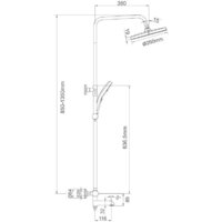 Душевая система  Gappo G2403-56 - Превью изображения №2 — Интернет-магазин santehboom.by