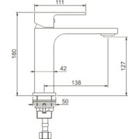 Смеситель Gappo G1083-8 - Превью изображения №2 — Интернет-магазин santehboom.by