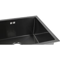 Кухонная мойка ARFEKA ECO AR 450*450 BLACK PVD NANO - Превью изображения №4 — Интернет-магазин santehboom.by