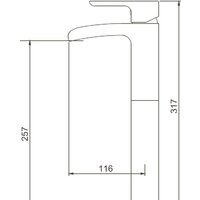 Смеситель Gappo G1048-31 - Превью изображения №2 — Интернет-магазин santehboom.by