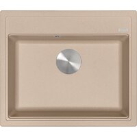 Кухонная мойка ZorG Rock 60 Premium beige - Превью изображения №3 — Интернет-магазин santehboom.by