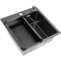 ARFEKA Eco AR мойка 500*500, коландер G, дозатор Black Decor Millet