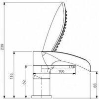 Смеситель Gappo Noar G1148-8 - Превью изображения №14 — Интернет-магазин santehboom.by