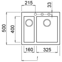 Кухонная мойка Elleci Quadra 150 Light Grey K97 - Превью изображения №2 — Интернет-магазин santehboom.by