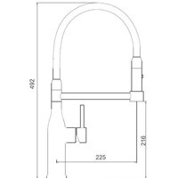 Смеситель Gappo G4398-51 - Превью изображения №2 — Интернет-магазин santehboom.by