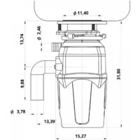 Измельчитель пищевых отходов ARFEKA FWD Max - Превью изображения №3 — Интернет-магазин santehboom.by
