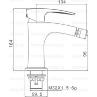 Смеситель Gappo G5007-3 - Превью изображения №2 — Интернет-магазин santehboom.by