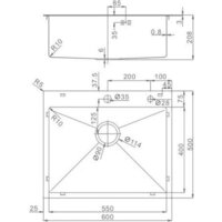 Кухонная мойка Raglo R701.6050.03 - Превью изображения №3 — Интернет-магазин santehboom.by