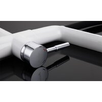 Смеситель Gappo G4398-9 (белый/черный) - Превью изображения №6 — Интернет-магазин santehboom.by