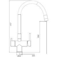 Смеситель Gappo G4398-30 - Превью изображения №11 — Интернет-магазин santehboom.by