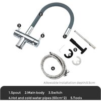Смеситель Gappo G4398-30 - Превью изображения №10 — Интернет-магазин santehboom.by