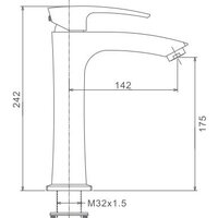 Смеситель Gappo G1007-72 - Превью изображения №2 — Интернет-магазин santehboom.by