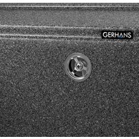 Кухонная мойка Gerhans A12 (графит) - Превью изображения №5 — Интернет-магазин santehboom.by