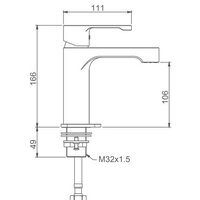 Смеситель Gappo G1002-8 - Превью изображения №2 — Интернет-магазин santehboom.by