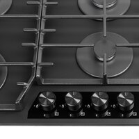 Варочная панель ZorG HAG63 FDW black matte - Превью изображения №4 — Интернет-магазин santehboom.by