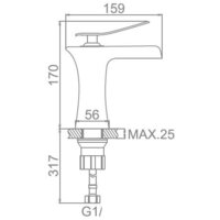 Смеситель Ledeme L1055-23 - Превью изображения №3 — Интернет-магазин santehboom.by