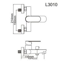 Смеситель Ledeme L3010 - Превью изображения №7 — Интернет-магазин santehboom.by