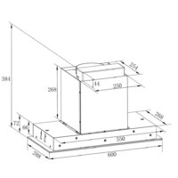 Кухонная вытяжка ZorG Nevada 1200 60 S-GC (белый) - Превью изображения №9 — Интернет-магазин santehboom.by