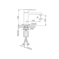 Смеситель  FRAP F1091-9 - Превью изображения №5 — Интернет-магазин santehboom.by