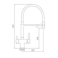 Смеситель  Gappo  G4395-50 - Превью изображения №6 — Интернет-магазин santehboom.by