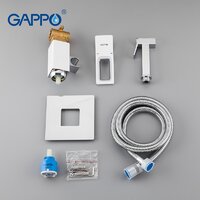 Смеситель с гигиеническим душем Gappo  G7217-8 - Превью изображения №6 — Интернет-магазин santehboom.by