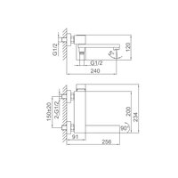 Смеситель  FRAP F3291-9 - Превью изображения №4 — Интернет-магазин santehboom.by
