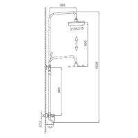 Душевая система  Frud R24001-6 - Превью изображения №8 — Интернет-магазин santehboom.by